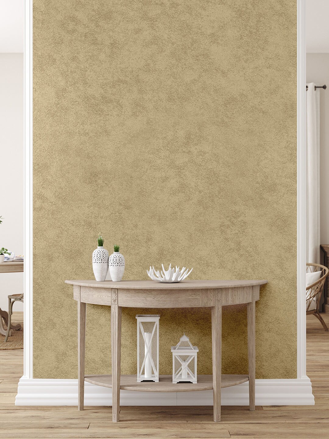 

Asian Paints Abstract Non-Adhesive Wallpapers, Beige