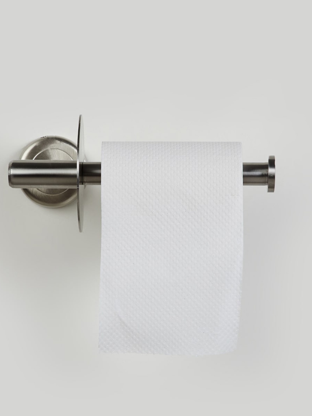 

Home Centre Orion Silver-Toned Toilet Roll Holder