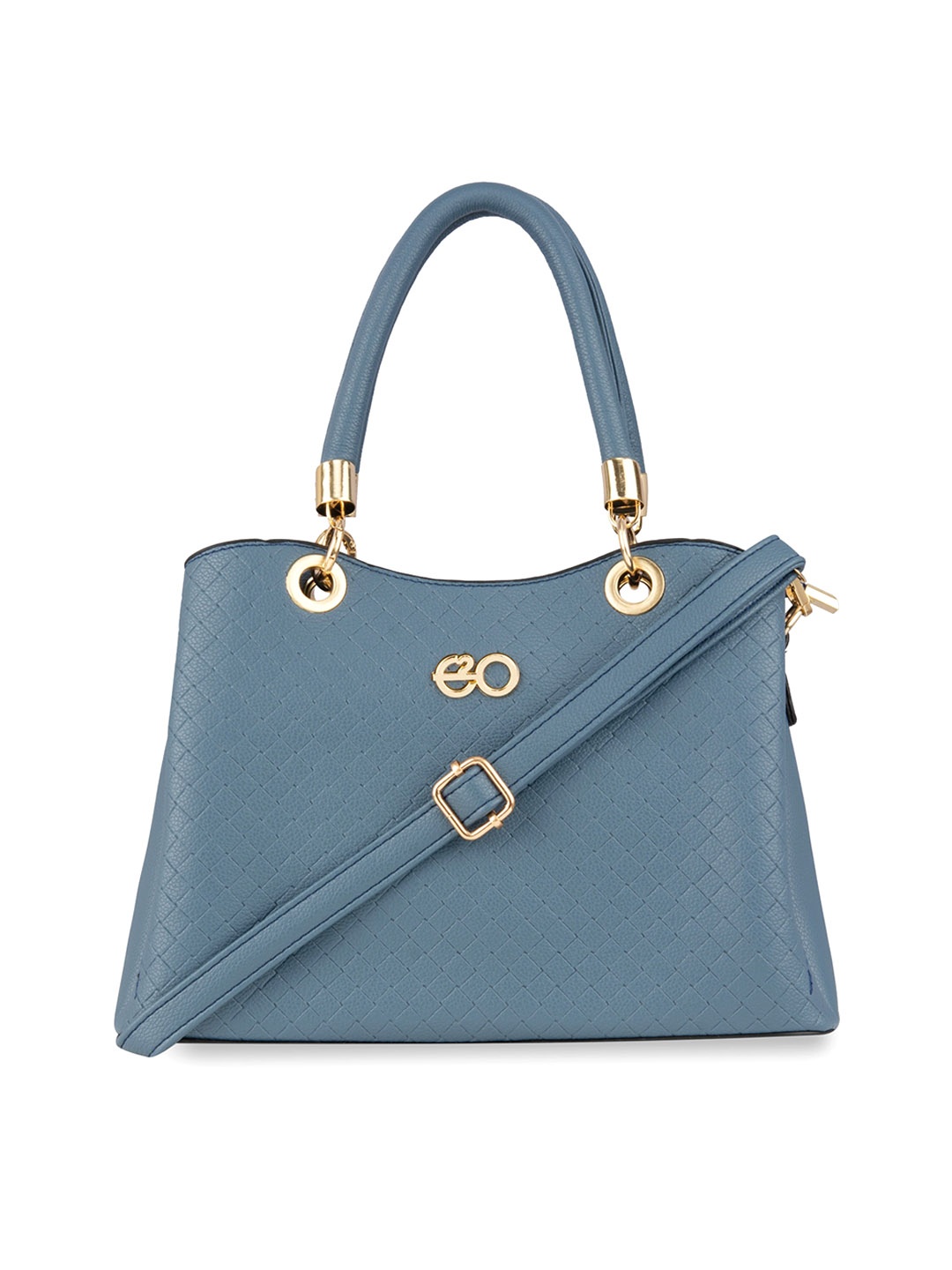 

E2O Structured Handheld Bag, Blue