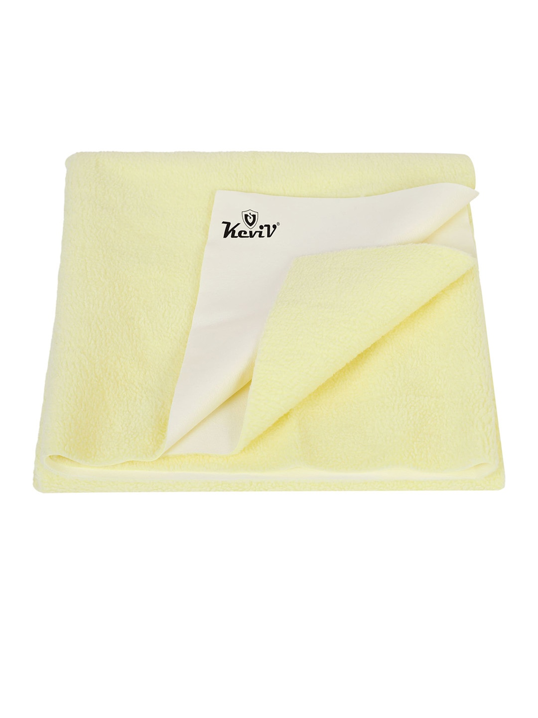 

Keviv Kids Yellow Cotton Mattress Protector