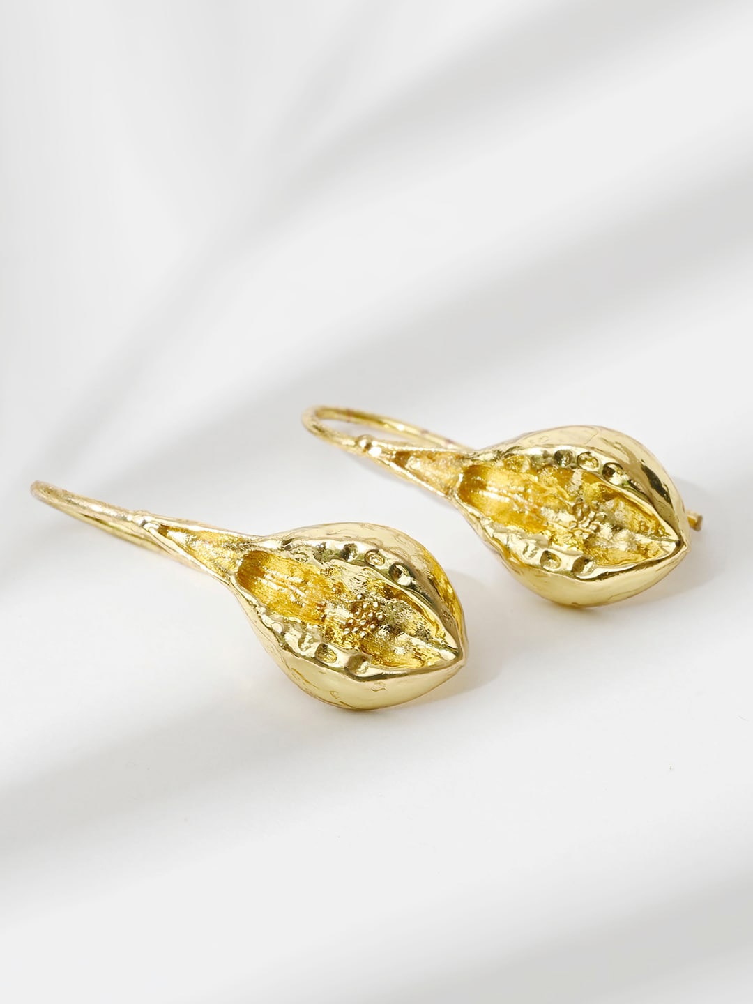 

XPNSV Contemporary Drop Earrings, Gold