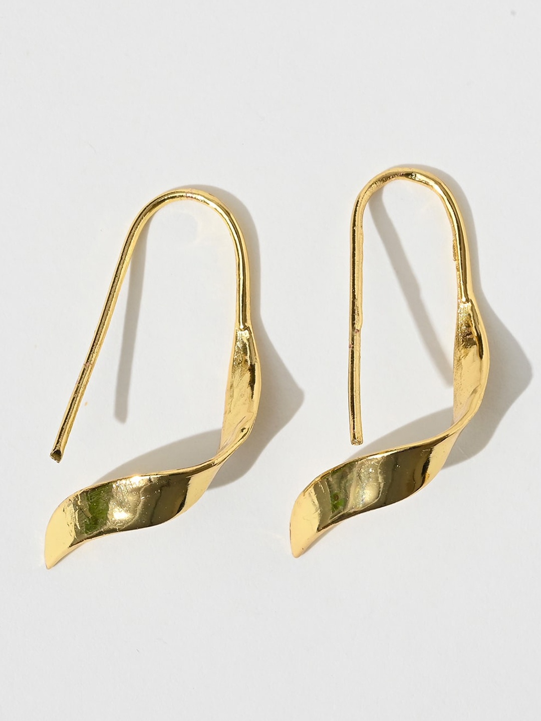 

XPNSV Contemporary Studs Earrings, Gold