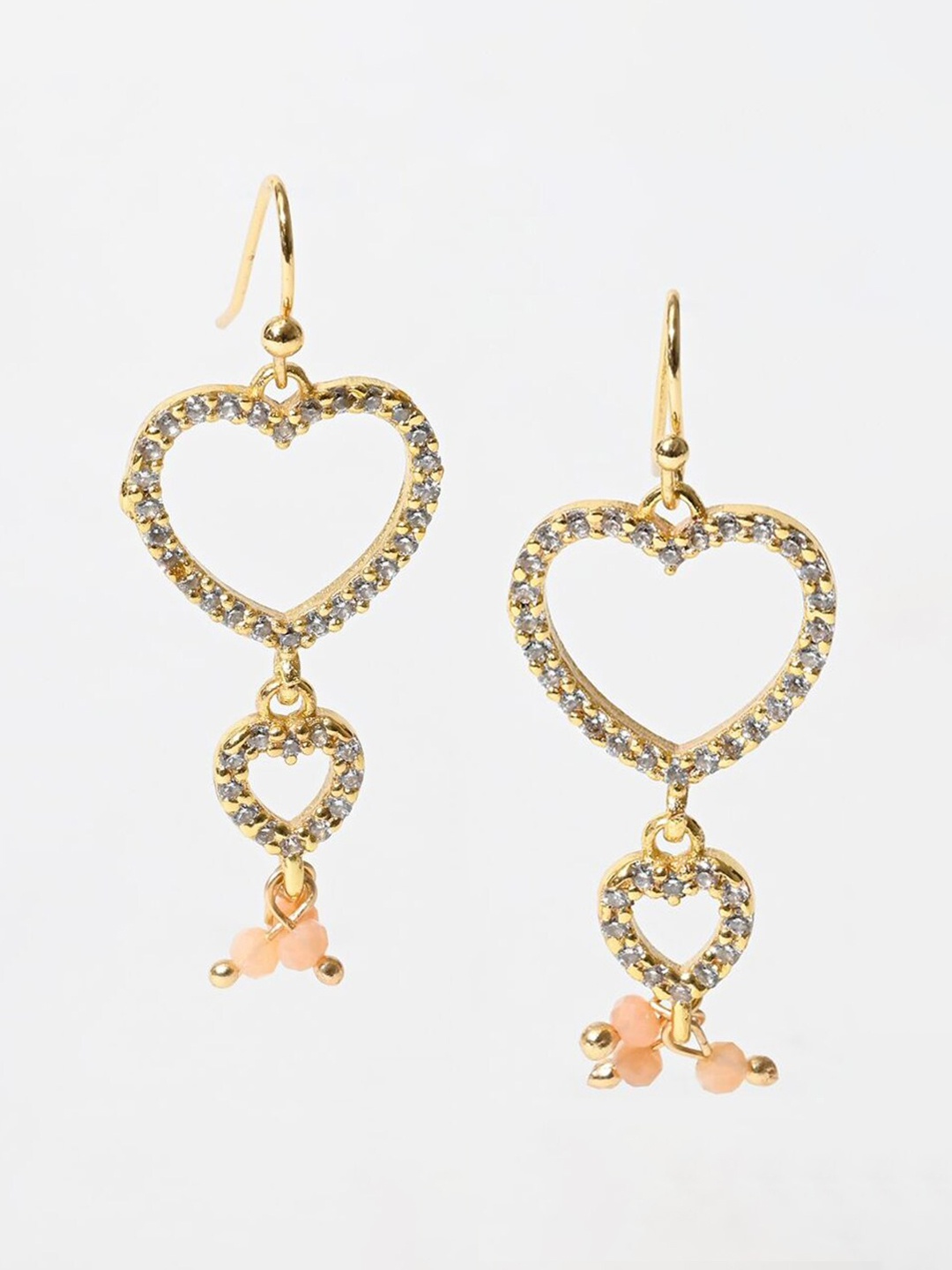 

XPNSV Contemporary Drop Earrings, Gold