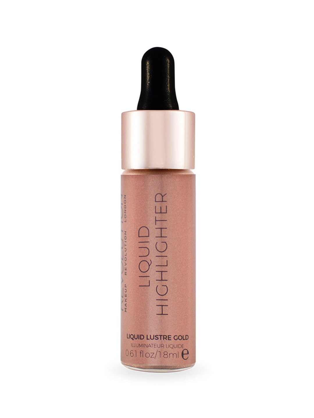 

Makeup Revolution Liquid Highlighter - Liquid Lustre Gold 18 ml, Nude