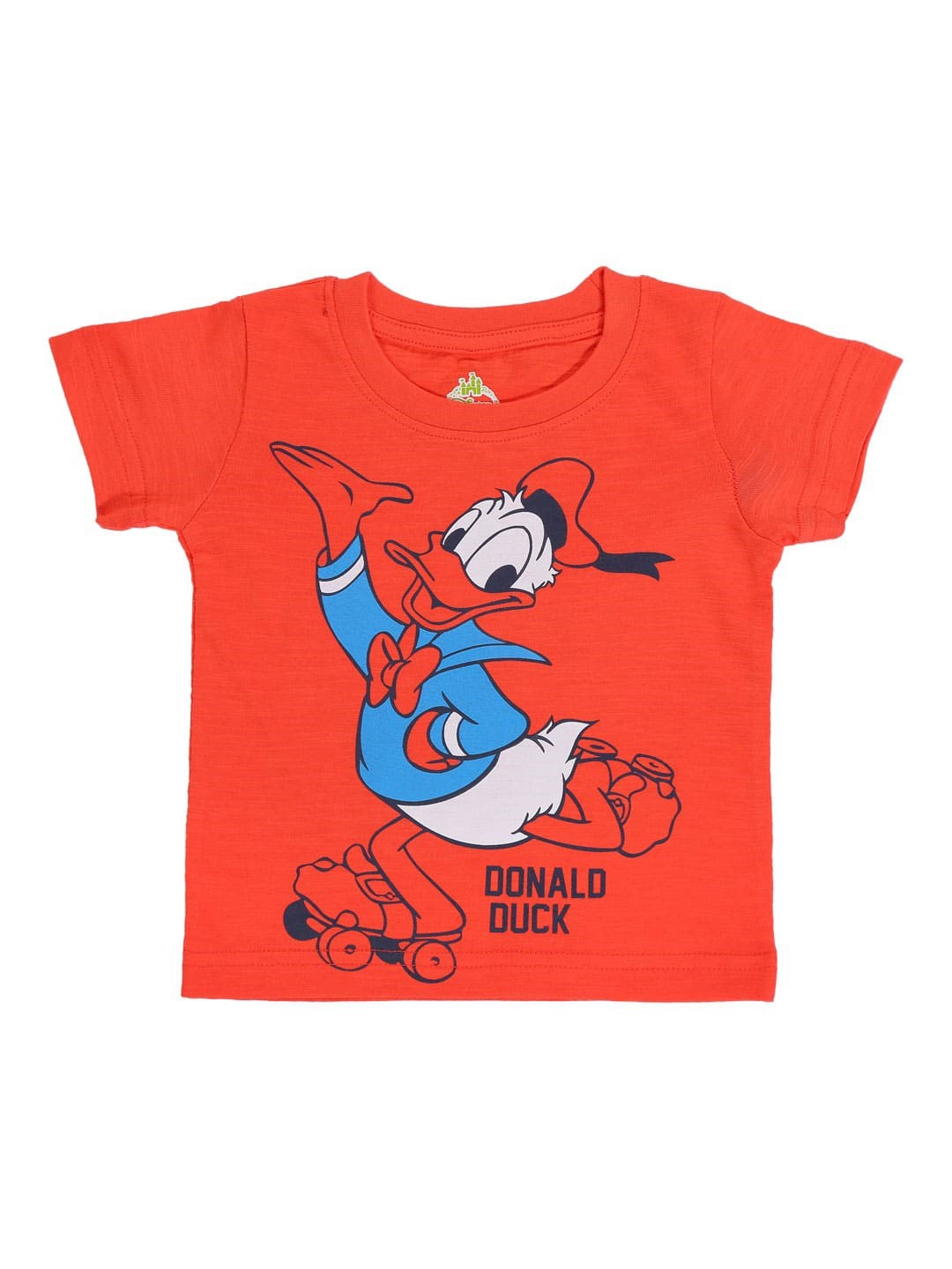 

Bodycare Boys Donald Duck Graphic Printed Cotton T-shirt, Red