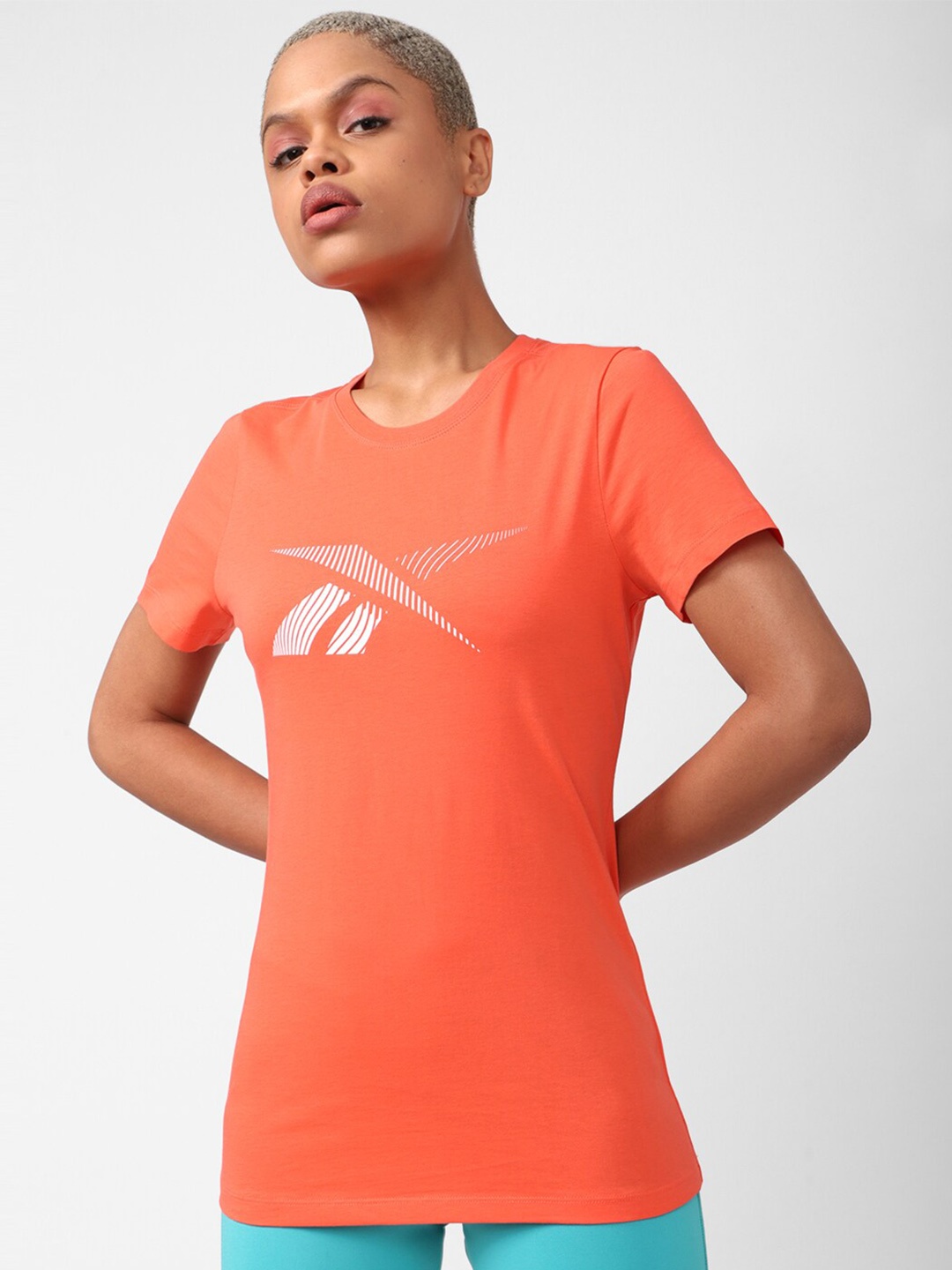 

Reebok W Workout Graphic T-Shirt, Orange
