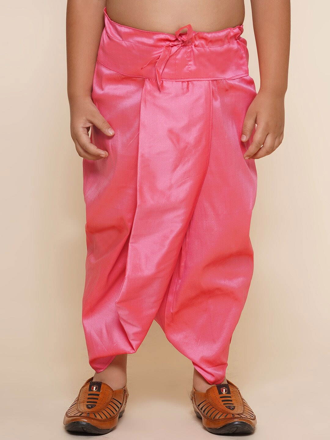 

Sethukrishna Boys Mid Rise Dhoti Pants, Pink