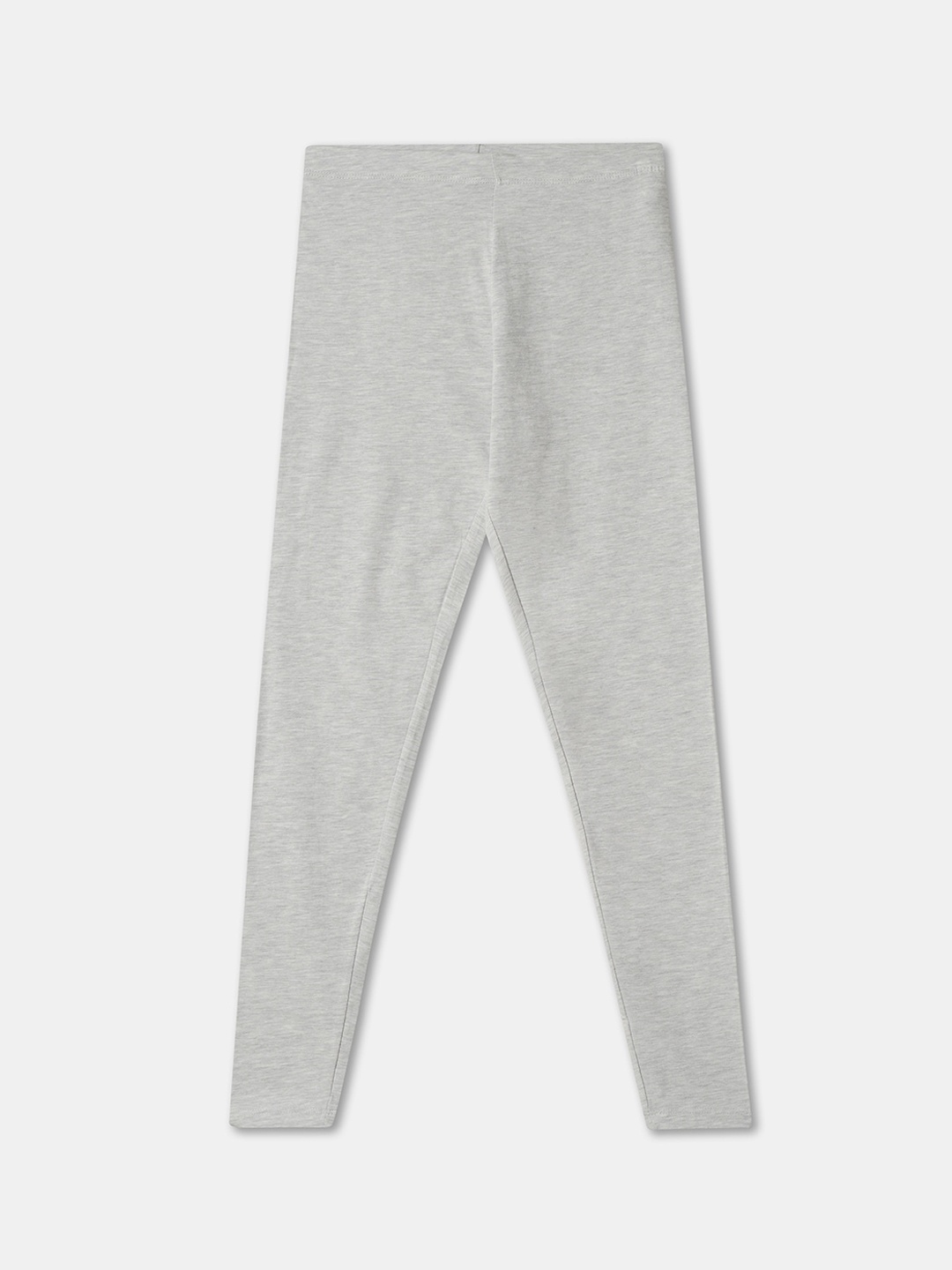 

R&B Girls Cotton Ankle-Length Leggings, Grey