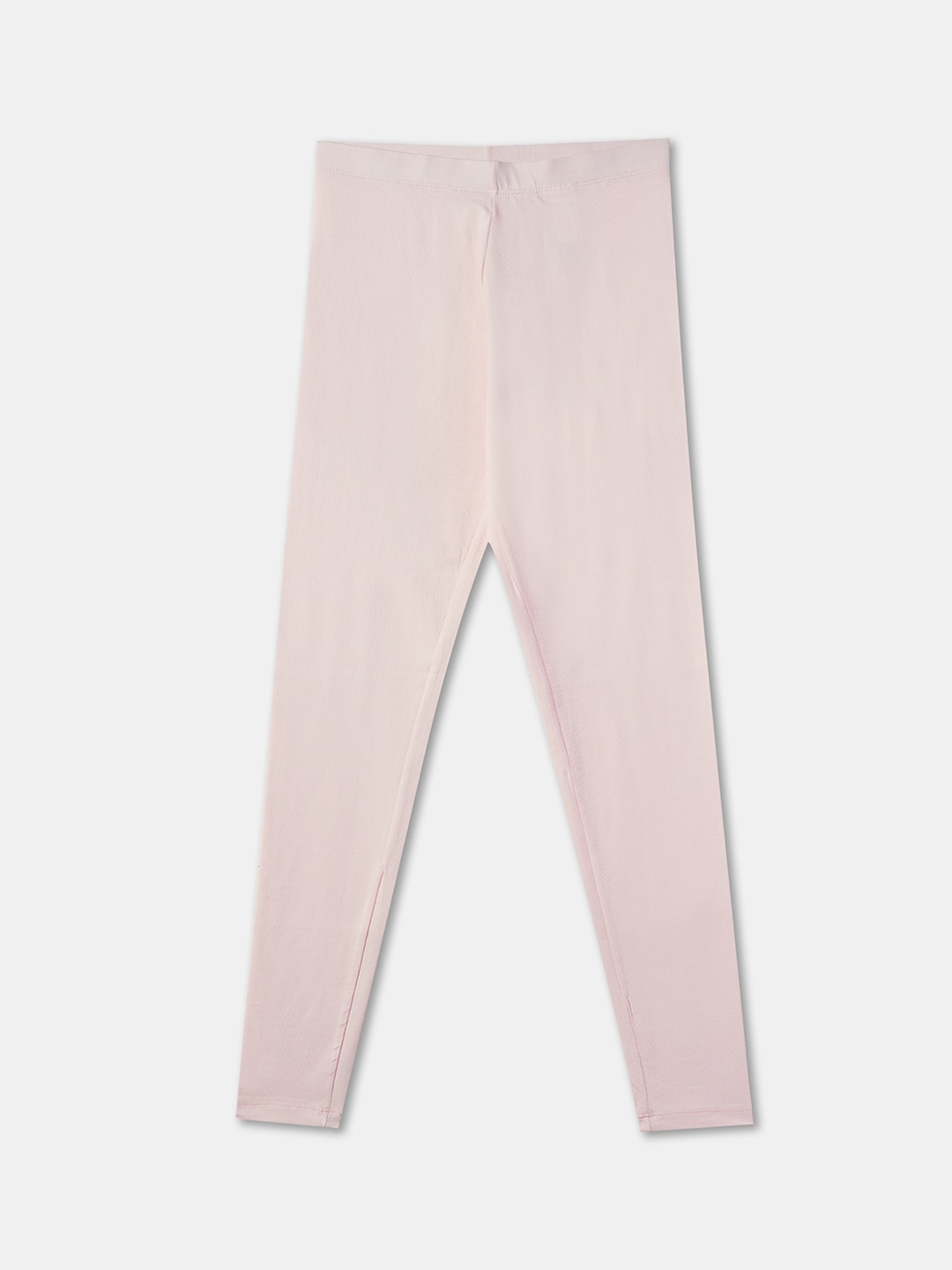 

R&B Girls Cotton Ankle-Length Leggings, Pink