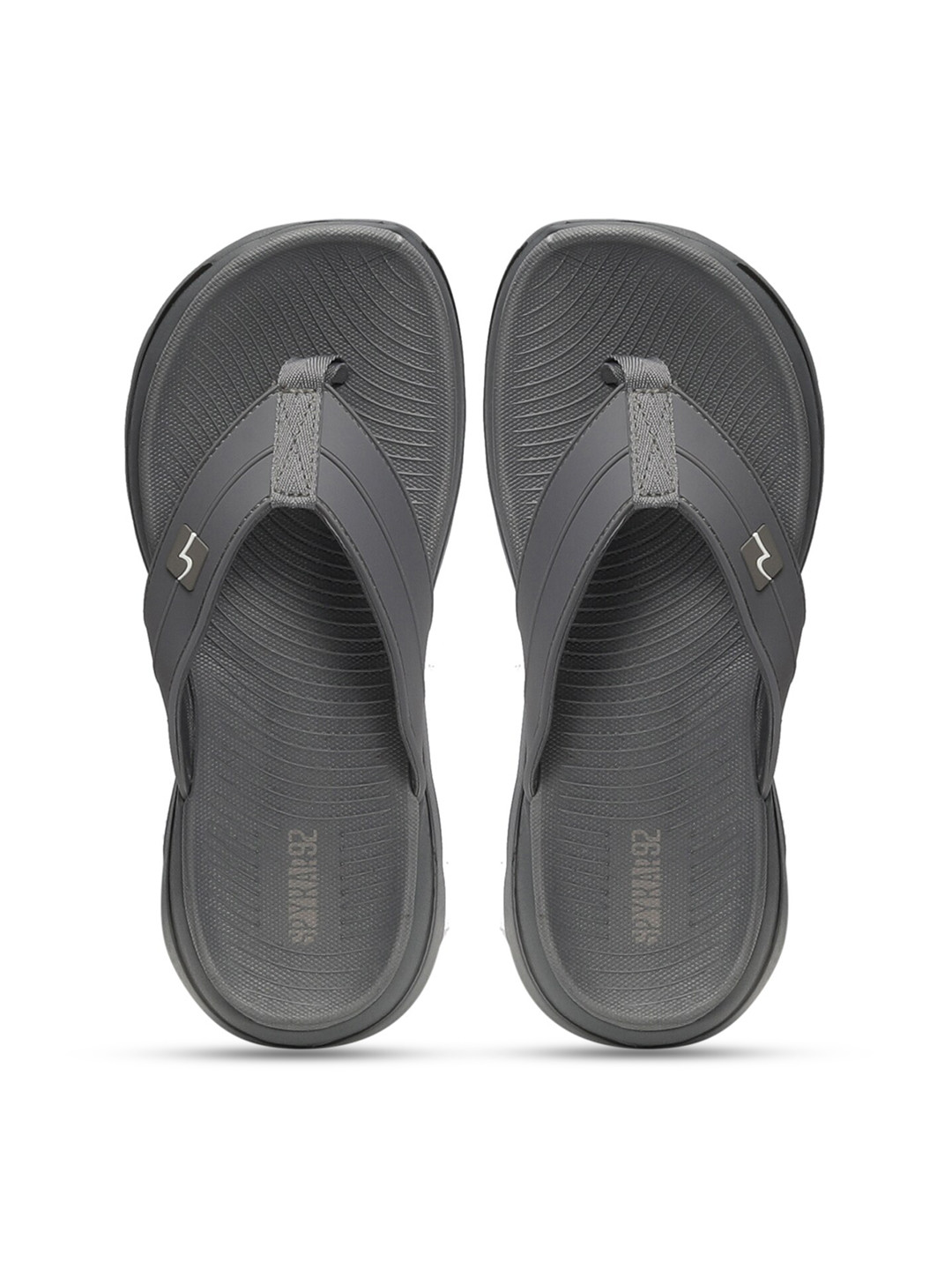 

SPYKAR Men Self Design Thong Flip-Flops, Grey