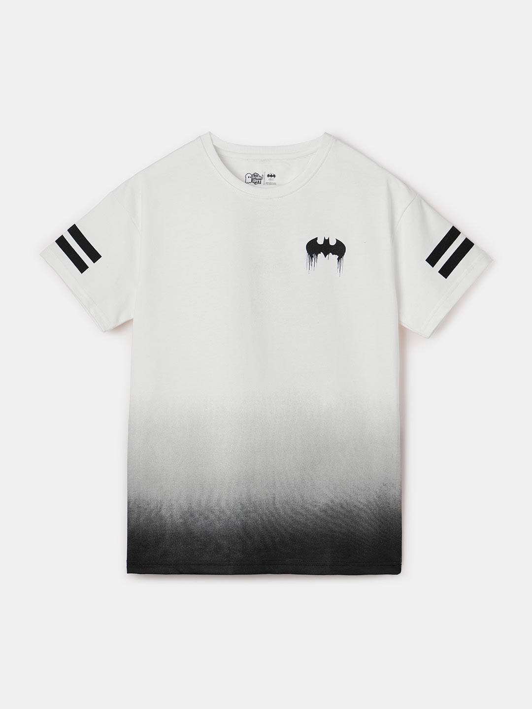 

The Souled Store Boys White Batman Graphic Printed Pure Cotton T-shirt