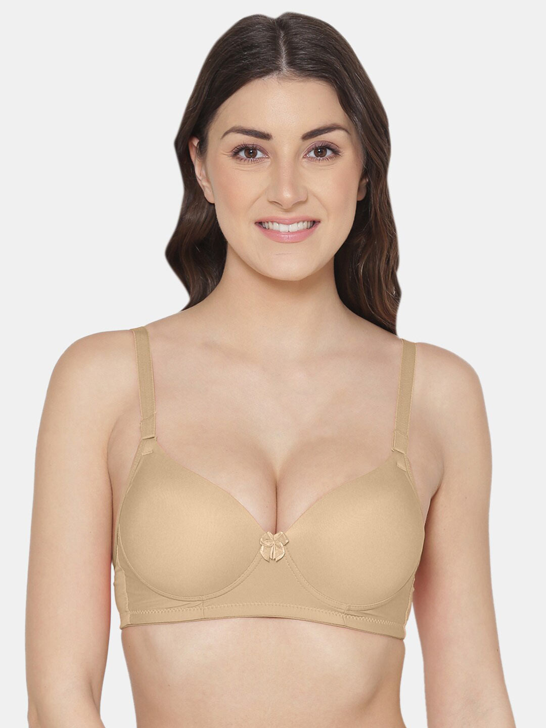 

Tweens Medium Coverage Heavily Padded Bra, Beige