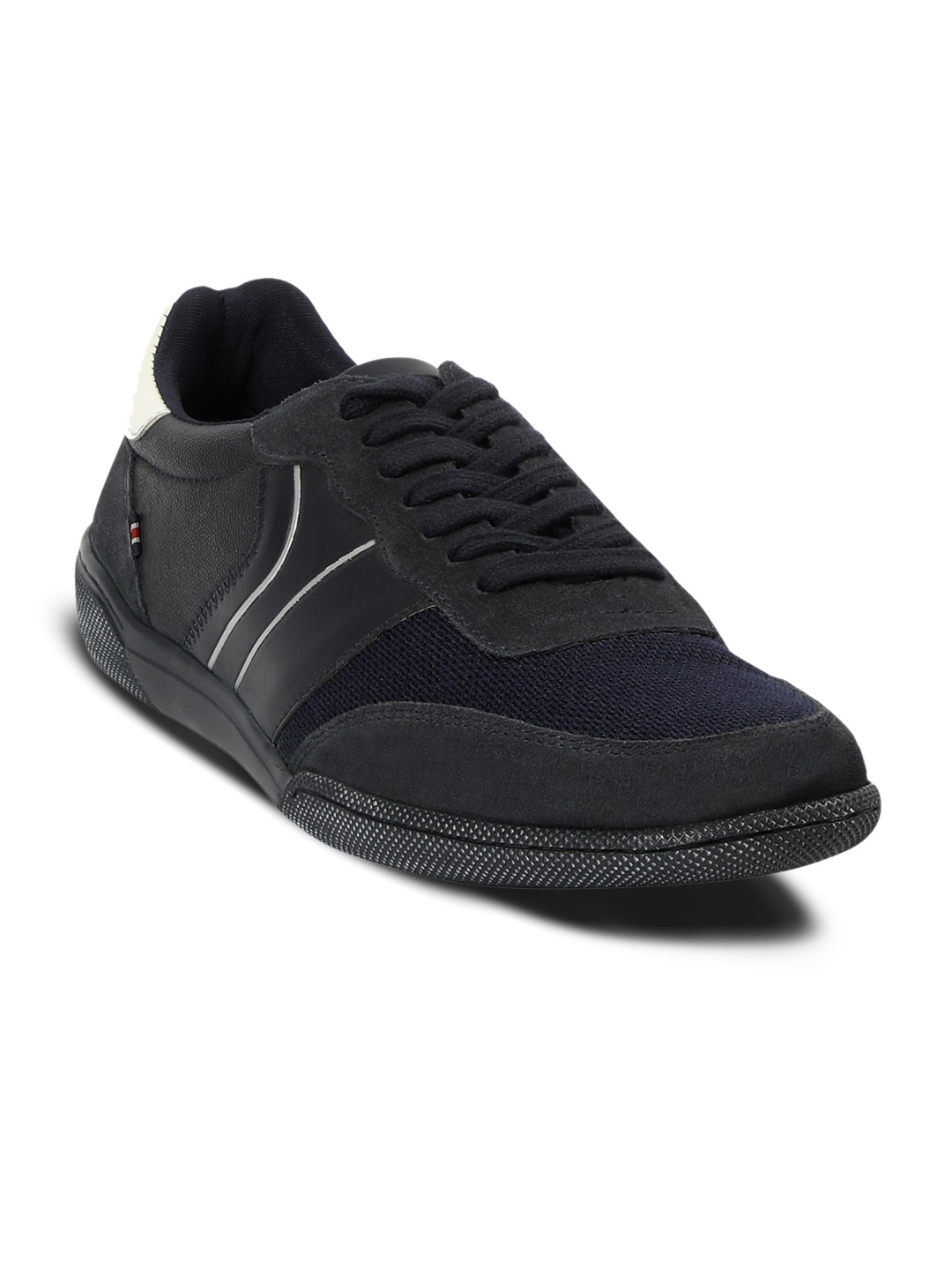 

SPYKAR Men Textured Suede Basics Sneakers, Navy blue
