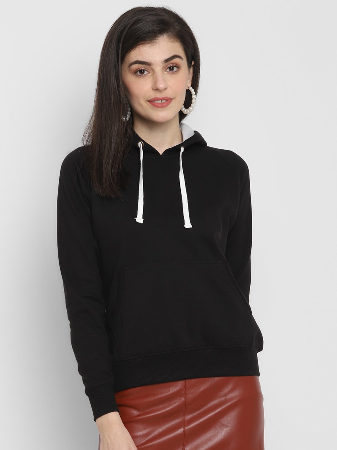 

Alan Jones Hoody Neck Sweatshirt, Black