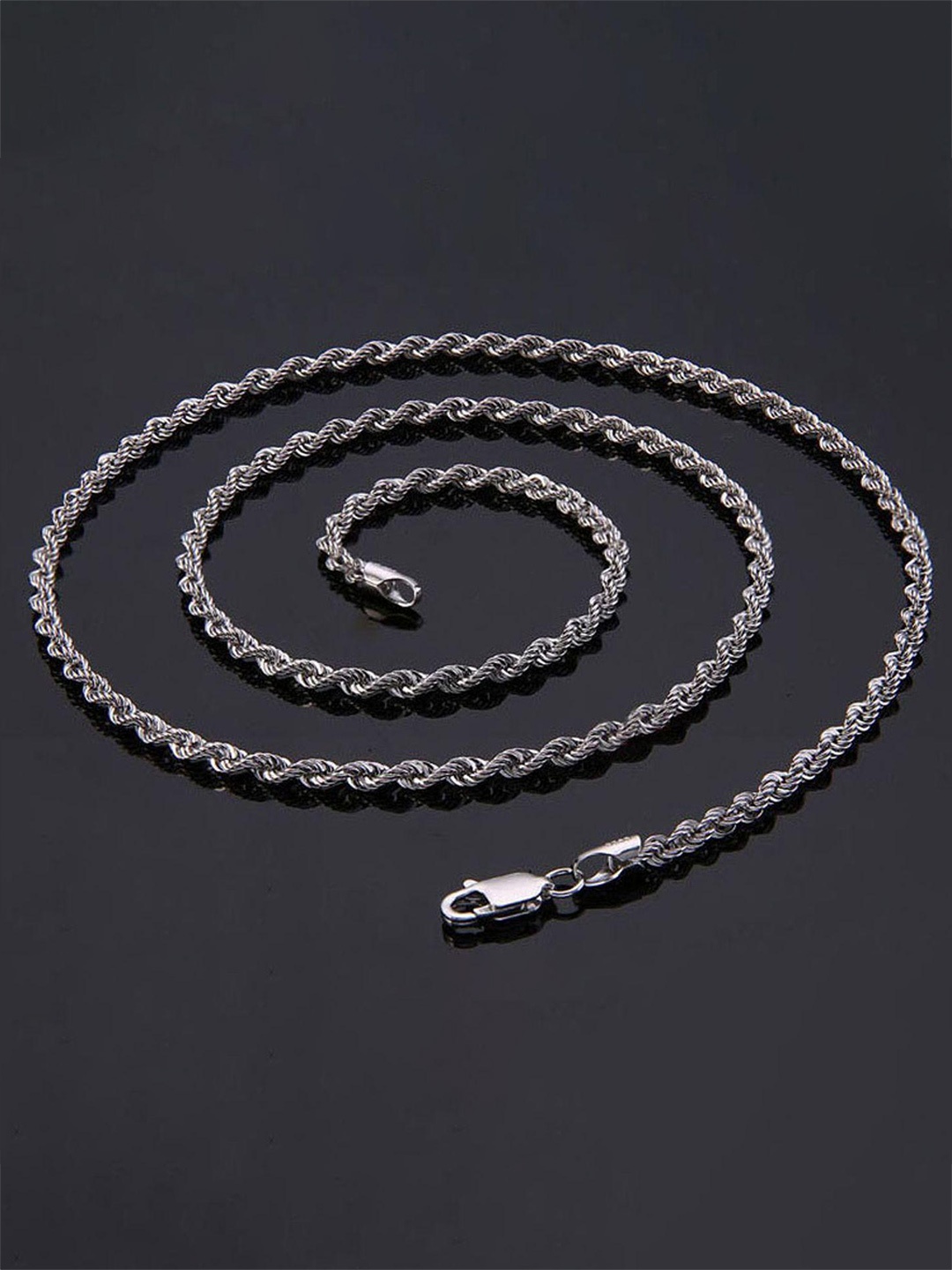 

MEENAZ Men Silver-Plated Chain