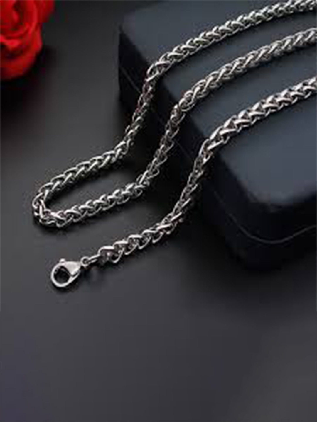 

MEENAZ Men Silver-Plated Chain