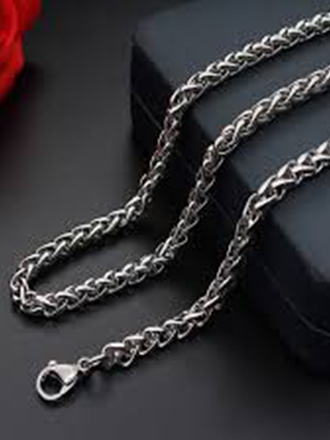 

MEENAZ Men Silver-Plated Chain