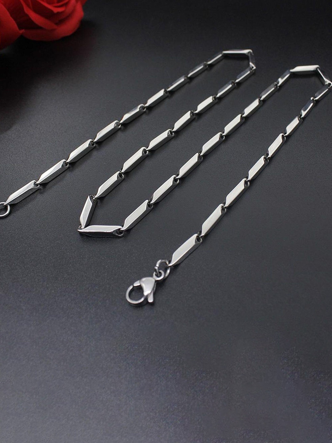 

MEENAZ Men Silver-Plated Chain