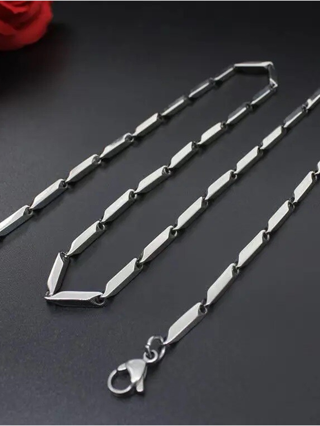 

MEENAZ Men Silver-Plated Chain