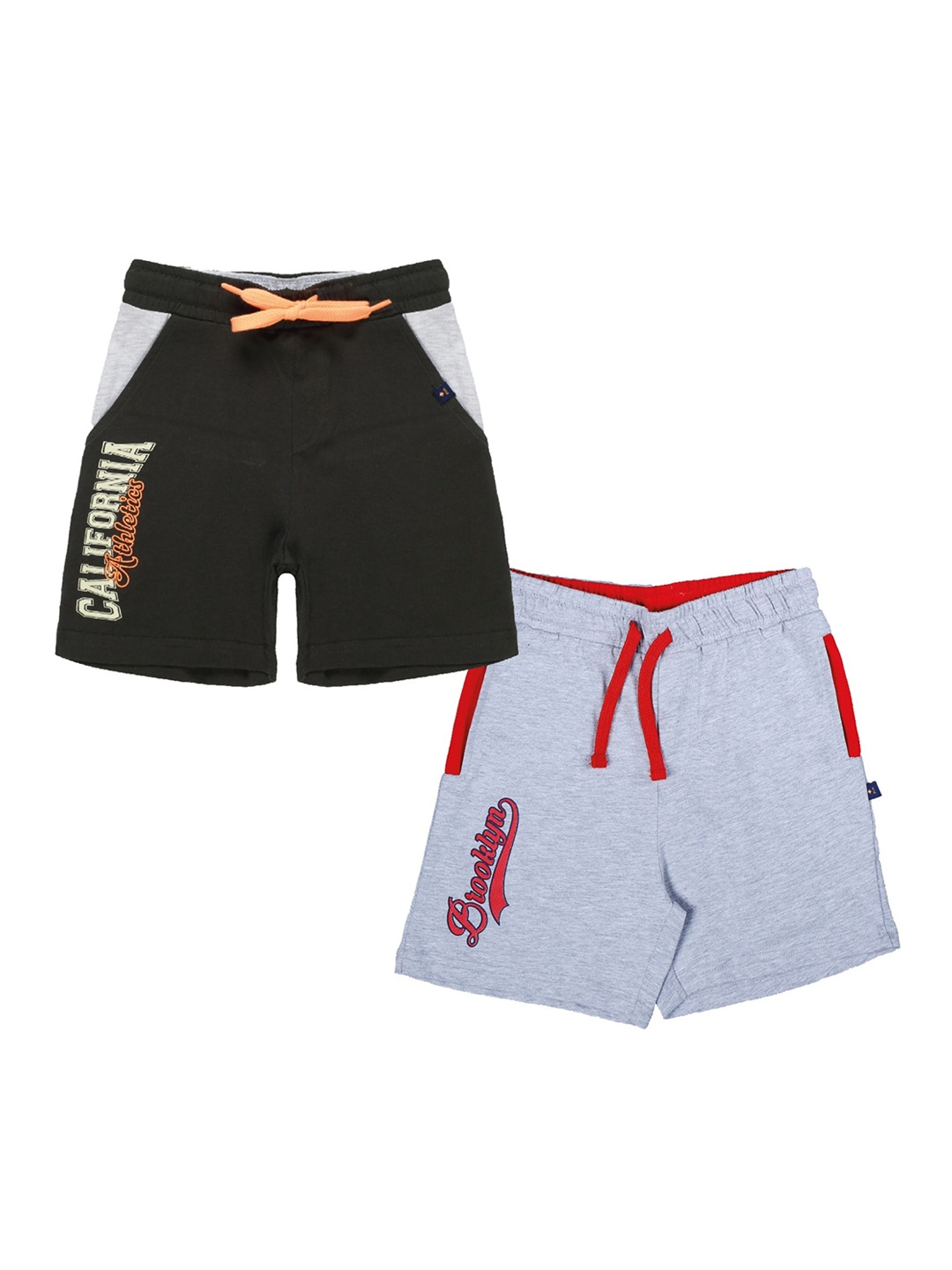 

3PIN Boys Pack Of 2 Outdoor Shorts, Black