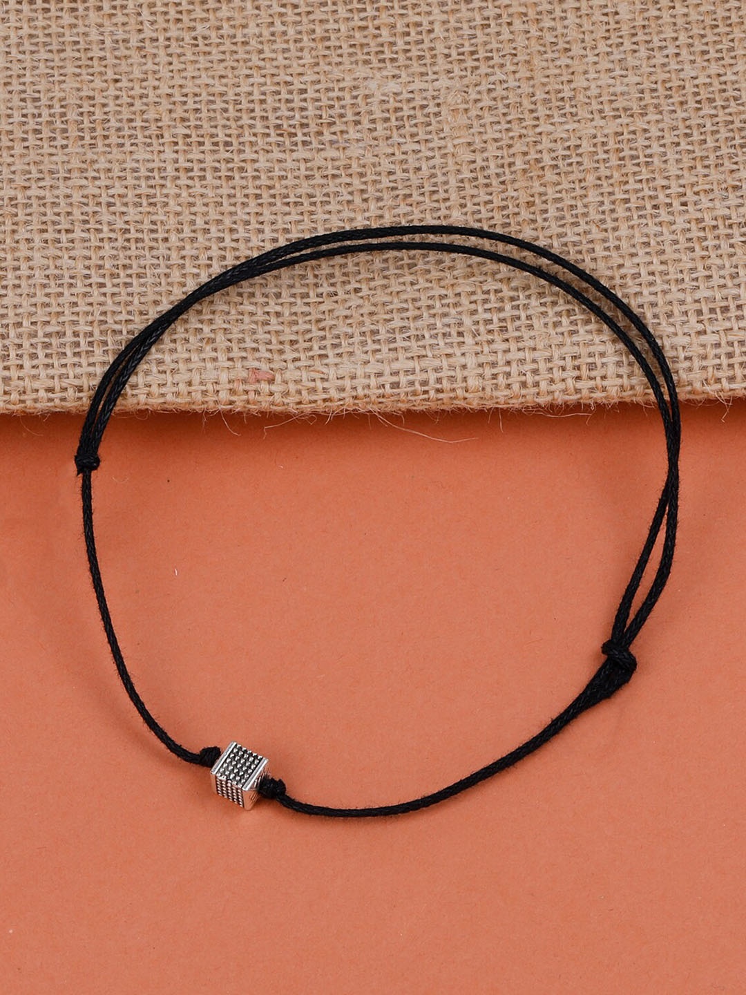 

Silver Shine Silver-Plated Thread Anklet