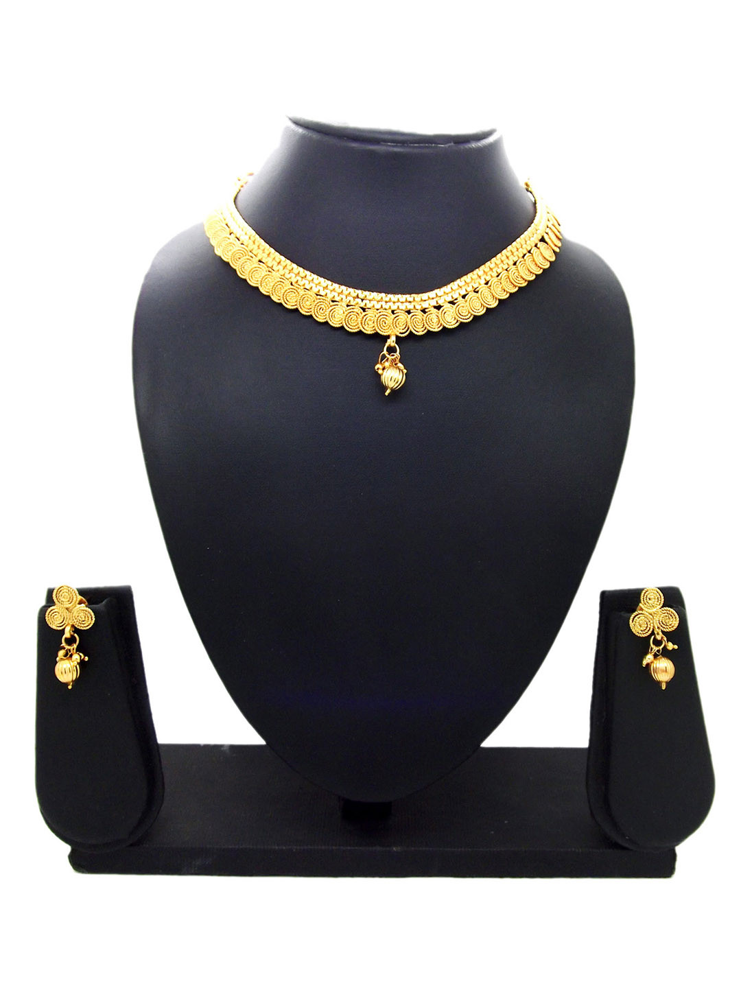 

FEMMIBELLA Gold-Plated Jewellery Set