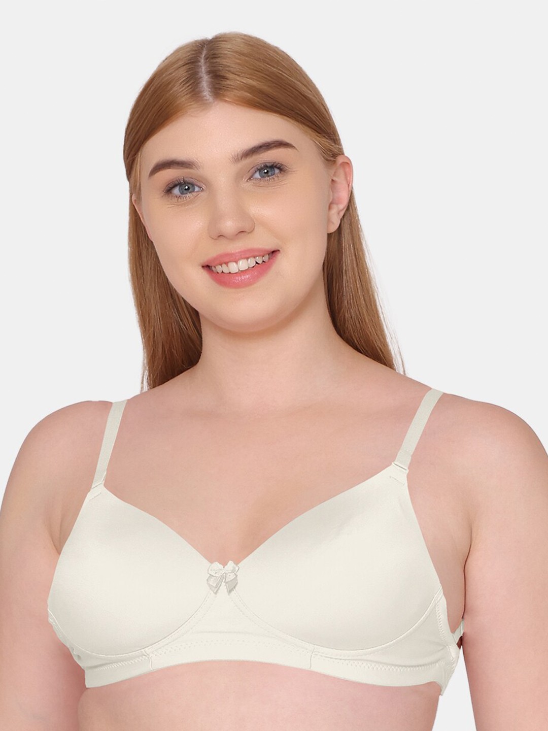 

Tweens Backless Lightly Padded Full Coverage T-shirt Bra, White