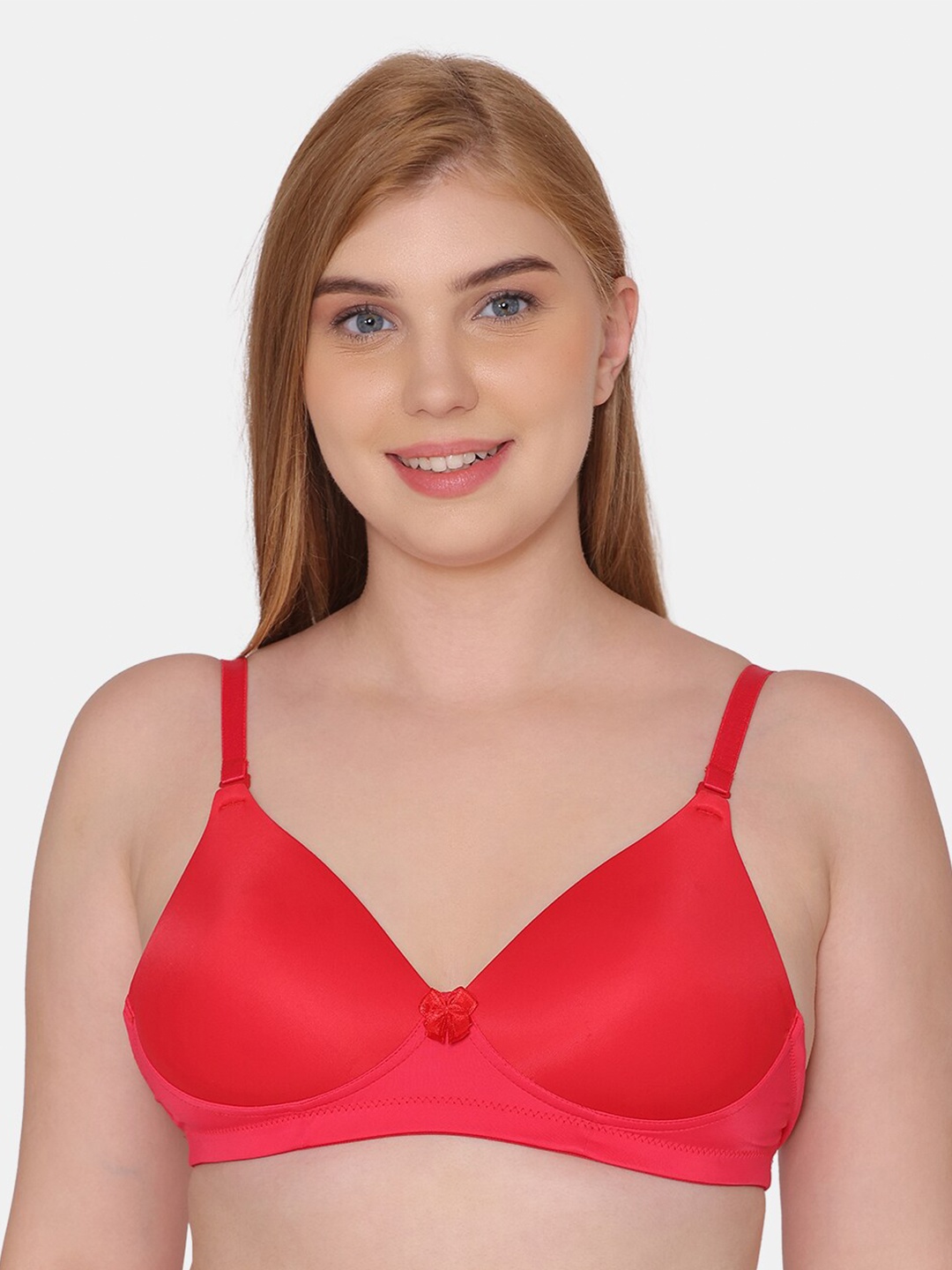 

Tweens Full Coverage Lightly Padded T-Shirt Bra, Red