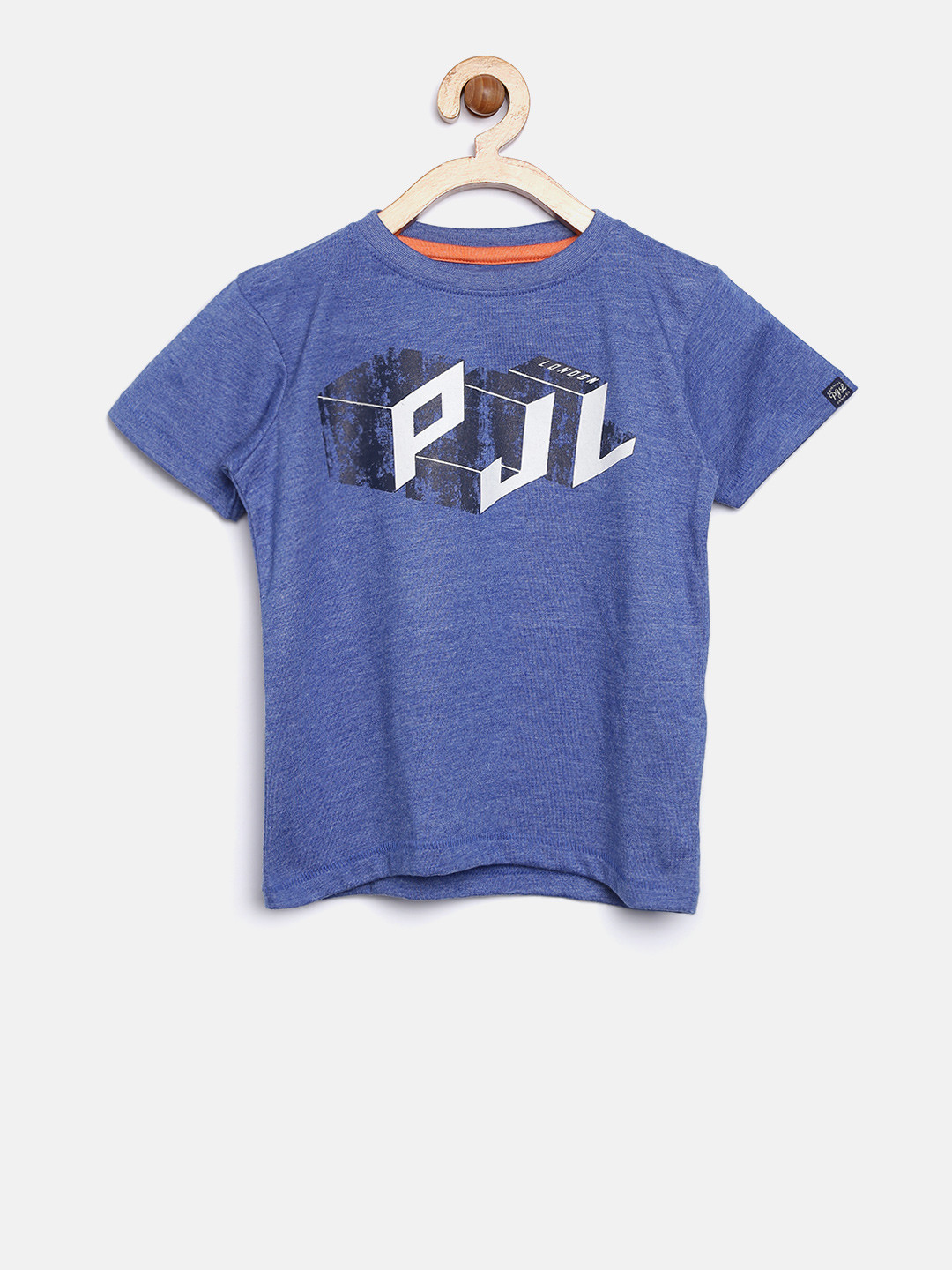 

Pepe Jeans Boys Blue Printed Round Neck T-shirt