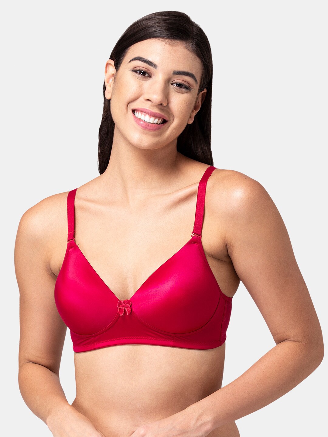 

Tweens T-shirt Bra With Full Coverage Lightly Padded, Red