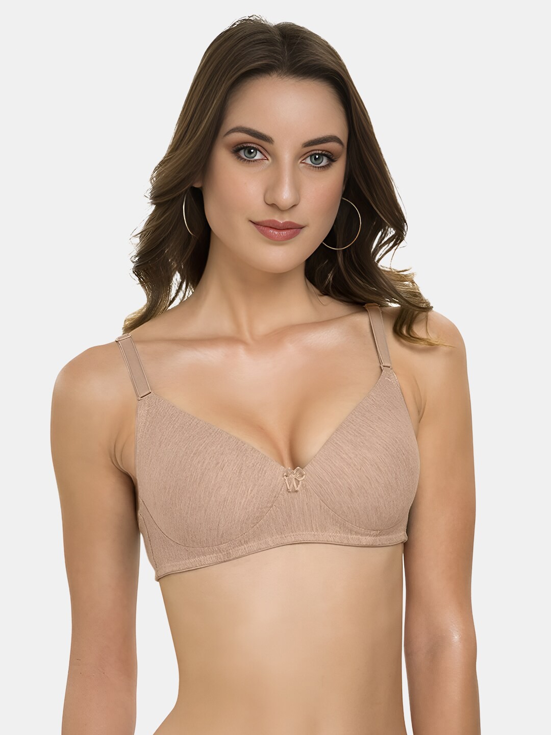 

Tweens Full Coverage Lightly Padded Bra, Beige