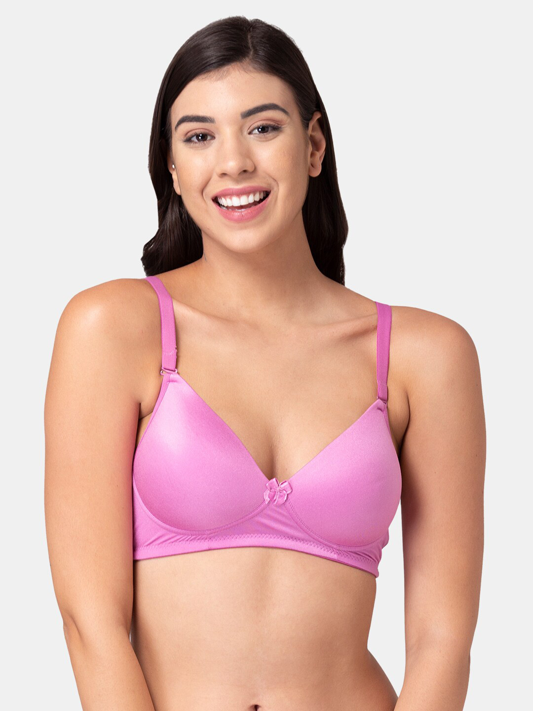 

Tweens Lightly Padded Full Coverage T-Shirt Bra, Purple