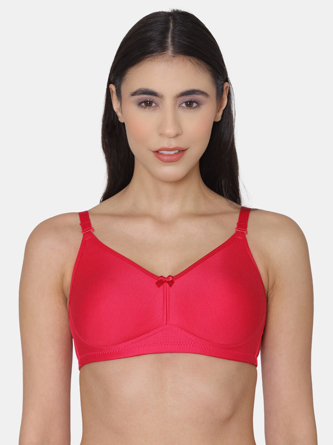 

Tweens Super Support Cotton Minimizer Bra With Full Coverage, Pink