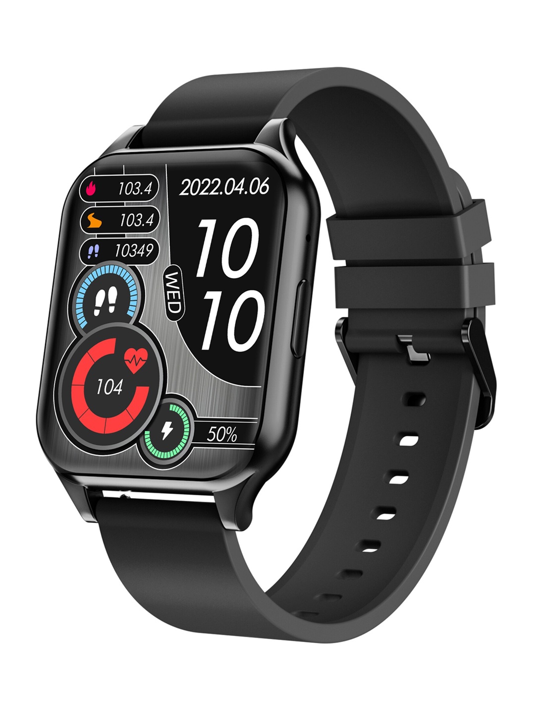

Gizmore GLOW Z 1.78" Amoled AOD 600NITS Bluetooth Calling Smartwatch, Black