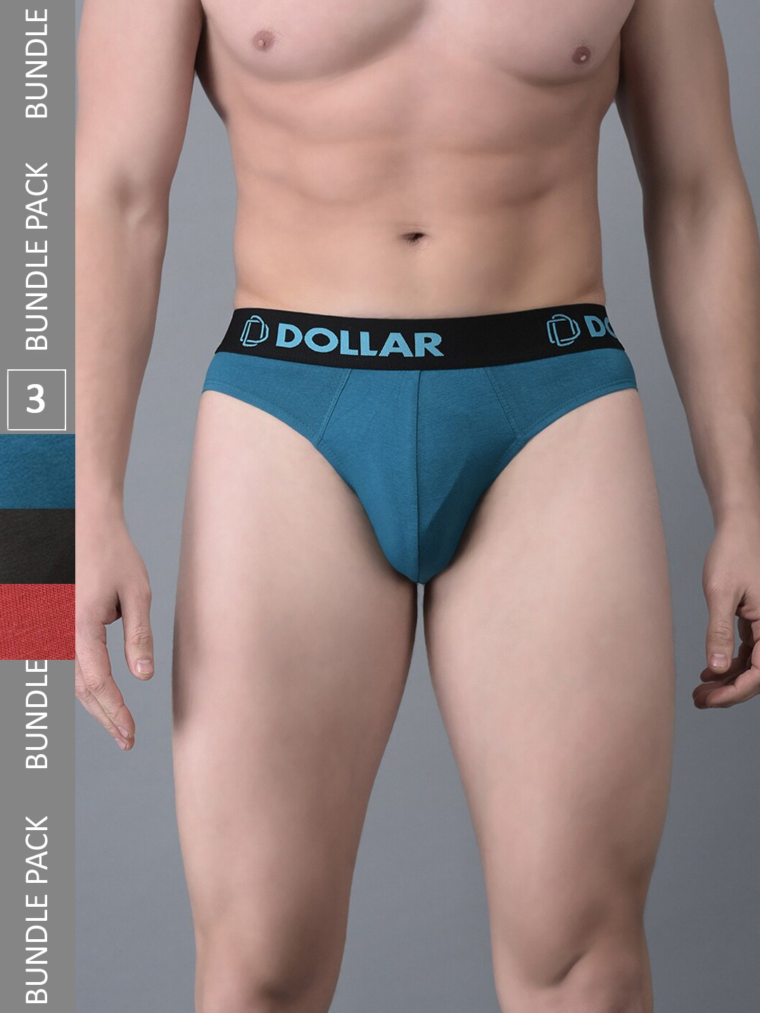 

Dollar Bigboss Men Pack of 3 Shuffle Intellisoft Brief MBBR-16-FLXBRF-PO3-CO2, Assorted