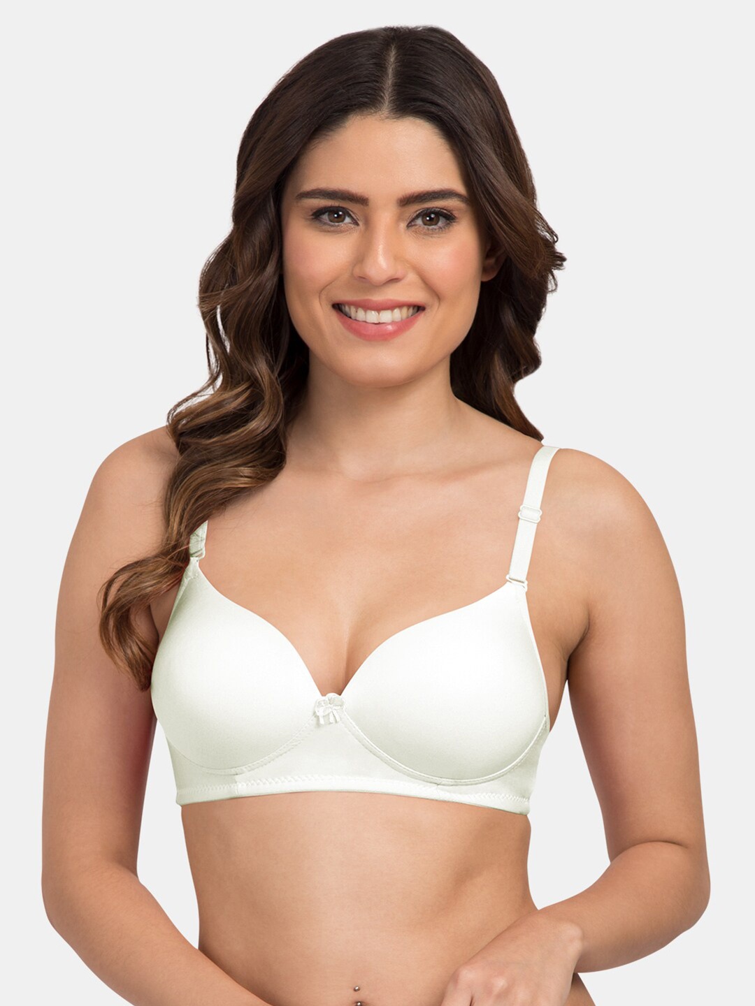 

Tweens Medium Coverage Heavily Padded All Day Comfort T-shirt Bra, White