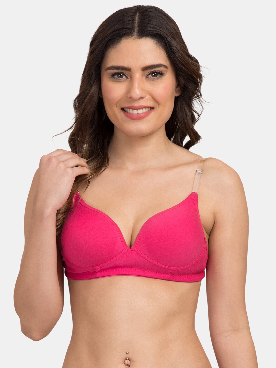 

Tweens Heavily Padded Medium Coverage T-Shirt Bra, Pink