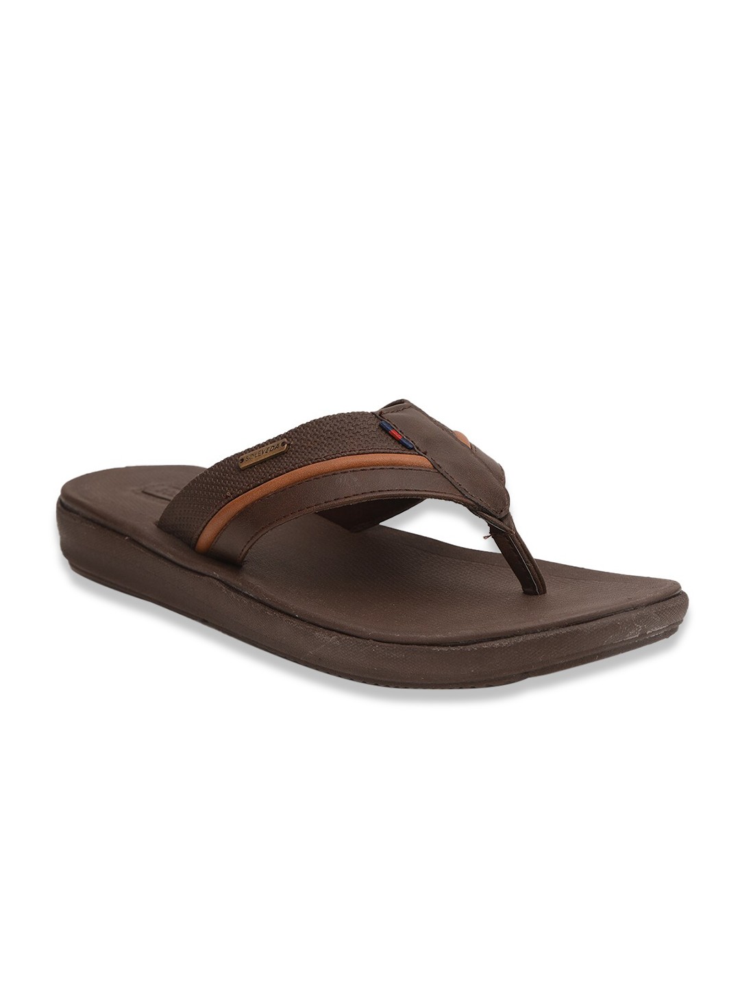 

Buckaroo Men Textured Comfort Sandals, Brown