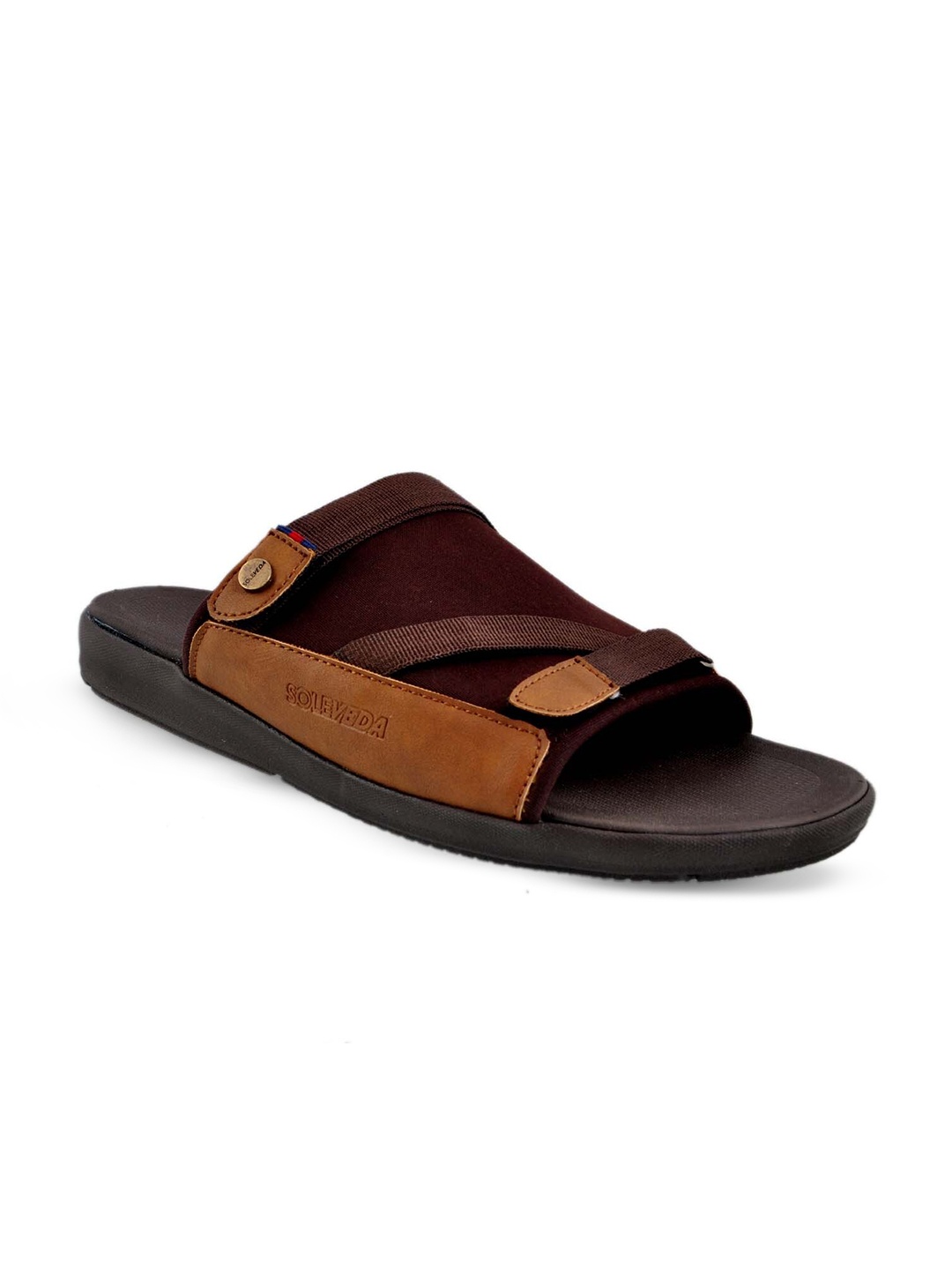 

Buckaroo Men Open Toe Comfort Sandals, Tan