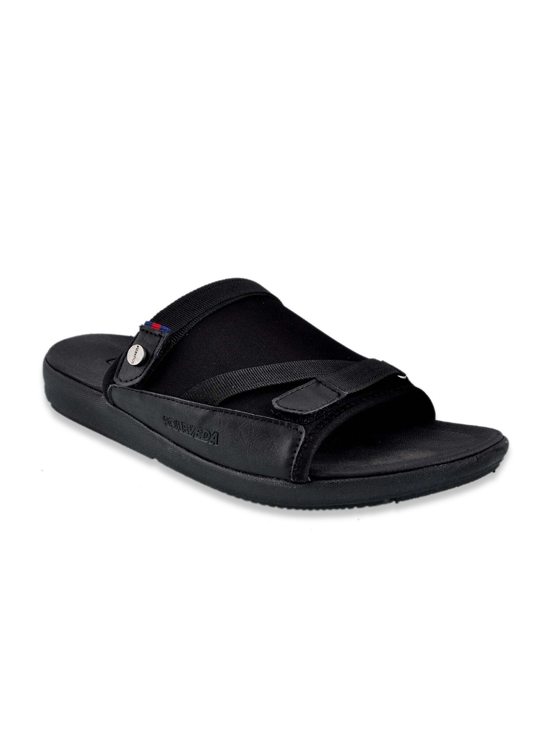 

Buckaroo Men Open Toe Comfort Sandals, Black