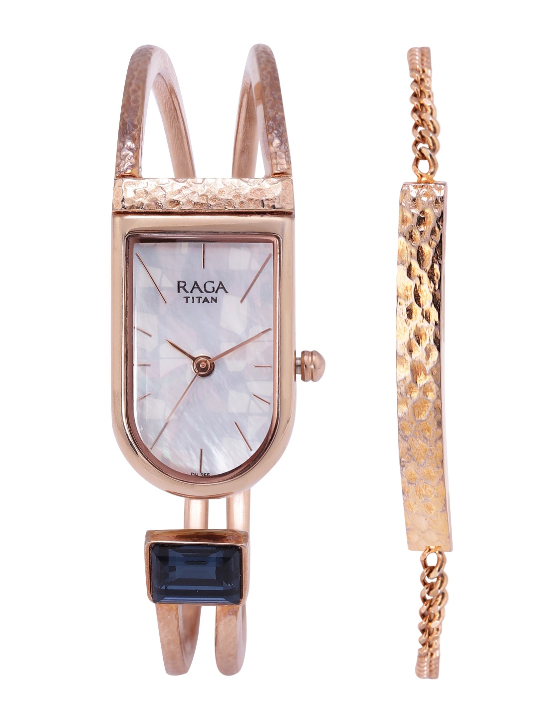 

Titan Women Mother of Pearl Dial & Bracelet Style Straps Analogue Watch- 95063WM02F_BBD, White