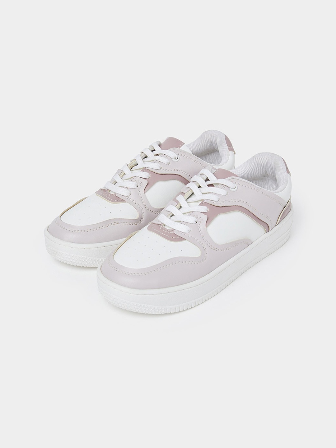 

Styli Women Perforations Basics Sneakers, Pink