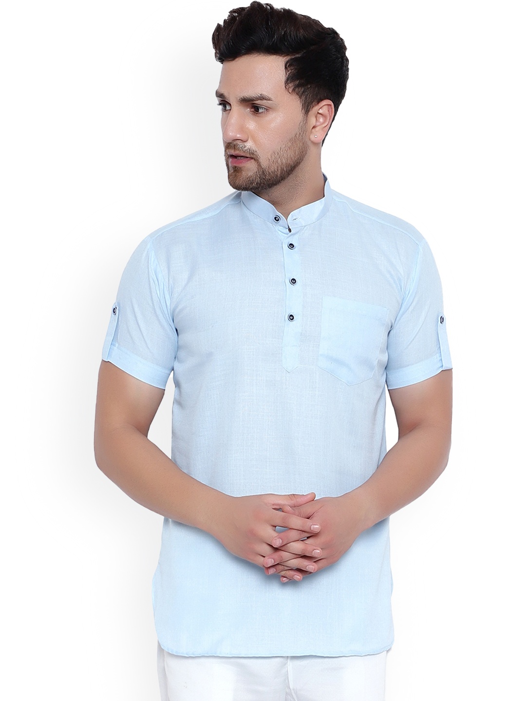 

ONNIX Short Straight Kurta, Blue