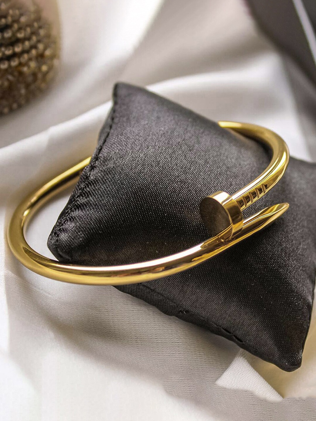 

Jewels Galaxy Gold-Plated Cuff Bracelet
