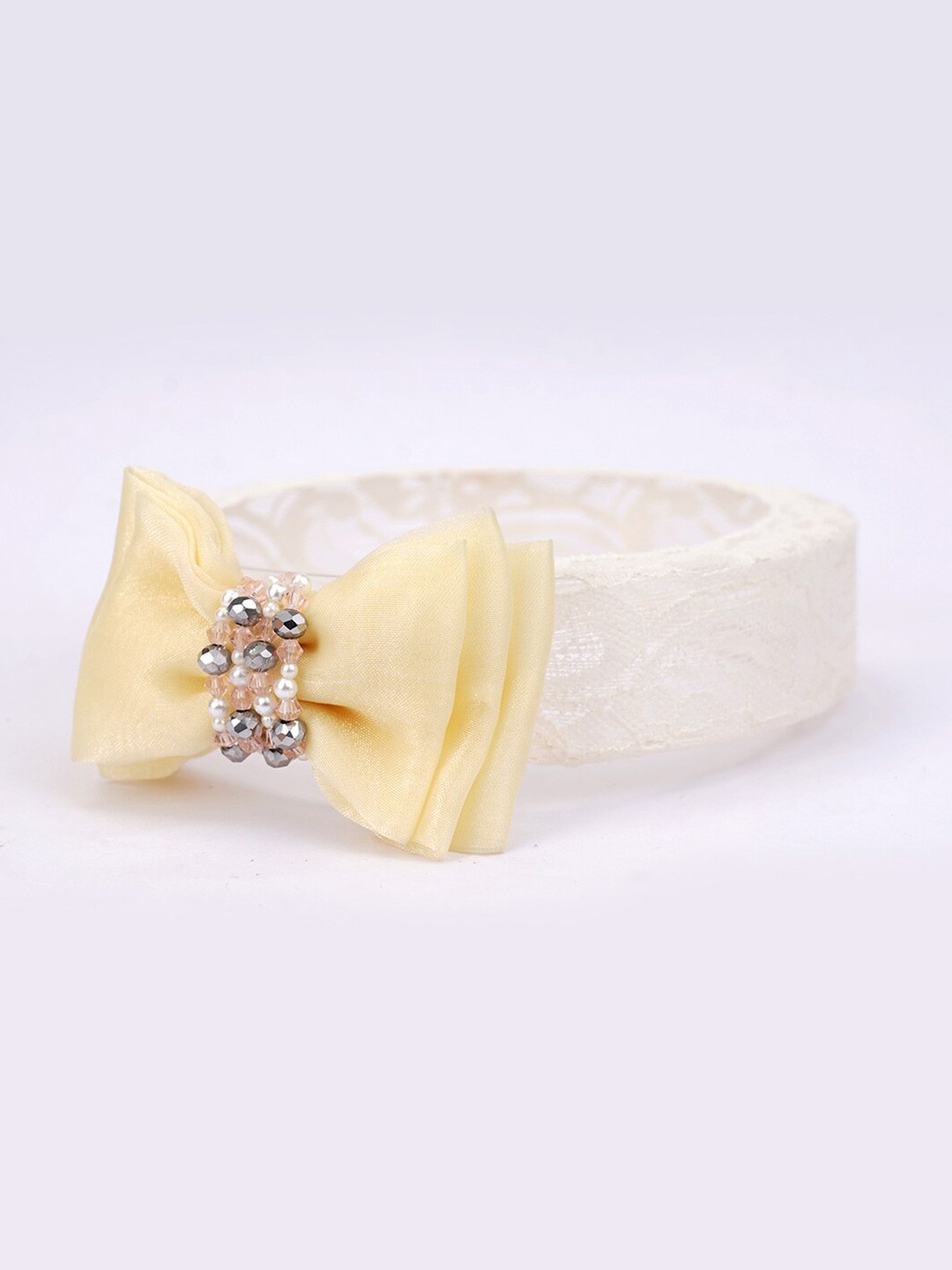 

Choko Girls Embellished Hairband, Yellow