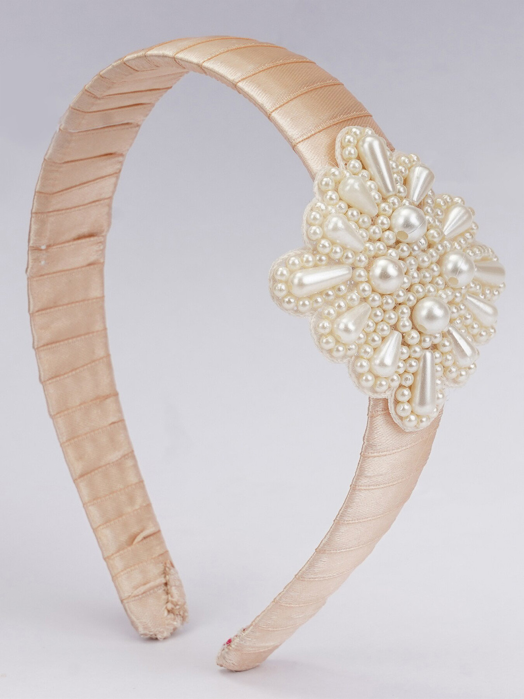 

Choko Girls Embellished Hairband, Camel brown
