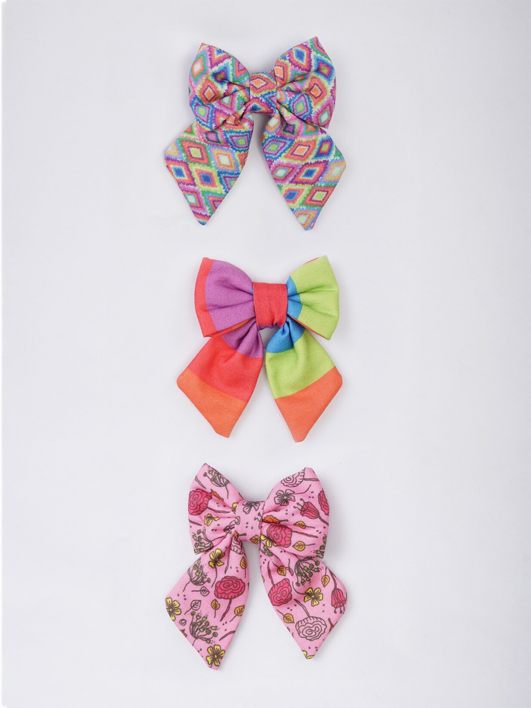 

Choko Girls Set of 3 Alligator Hair Clip, Red