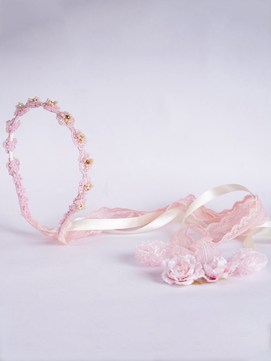 

Choko Girls Embellished Hairband, Pink