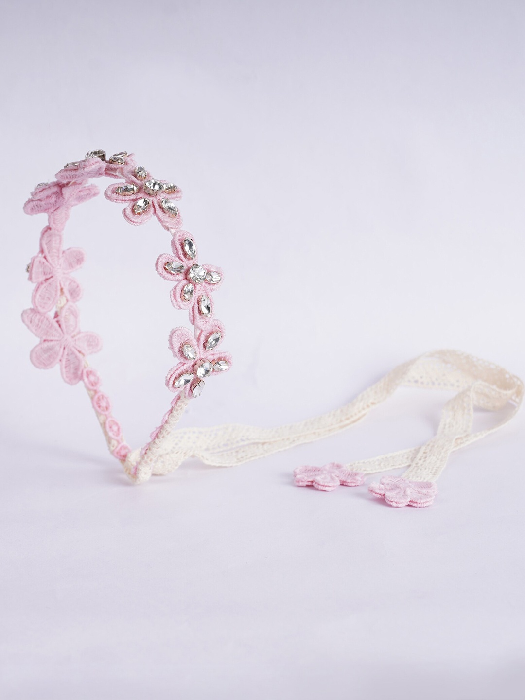 

Choko Girls Embellished Hairband, Pink