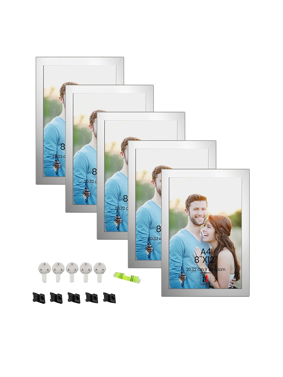 

Art Street Grey 5 Pieces Photo Frames